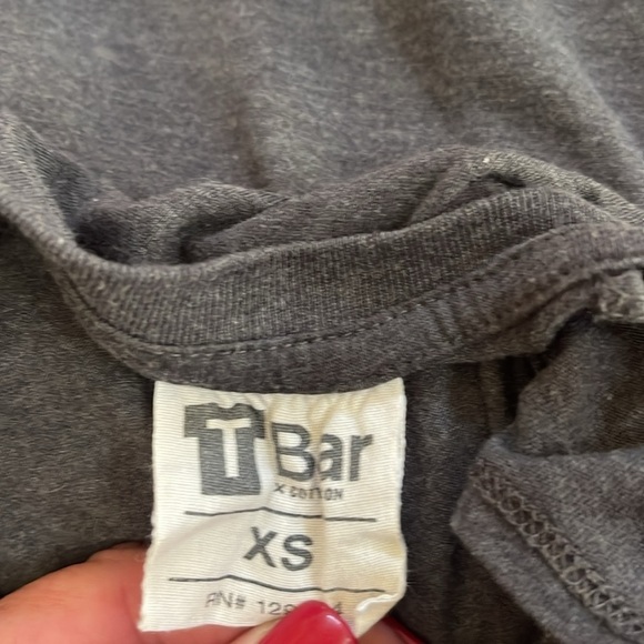 Gray and white tank top with verbiage such as “duty to self, country, others” XS - Picture 9 of 10